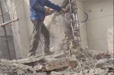 工程改造-混凝土墻體拆除破碎