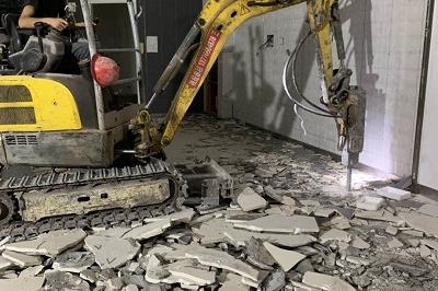 屋面與室內混凝土地面的人工拆除技術與要點